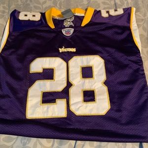 28 Peterson Vikings Mens Jersey